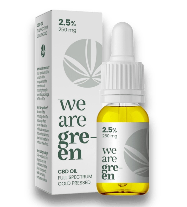 2.5% CBD Oil 10ml